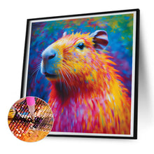 Load image into Gallery viewer, Diamond Painting - Full Round - Colorful capybara (30*30CM)
