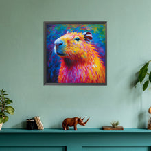Load image into Gallery viewer, Diamond Painting - Full Round - Colorful capybara (30*30CM)
