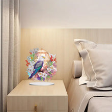 Load image into Gallery viewer, Acrylic Flowers Bird Cage Diamond Painting Tabletop Ornamen for Office Decor
