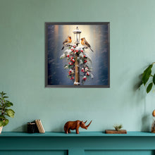 Load image into Gallery viewer, Diamond Painting - Full Round - street light bird (30*30CM)
