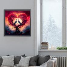 Load image into Gallery viewer, Diamond Painting - Full Round - love for birds (30*30CM)

