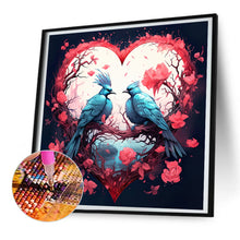 Load image into Gallery viewer, Diamond Painting - Full Round - love for birds (30*30CM)
