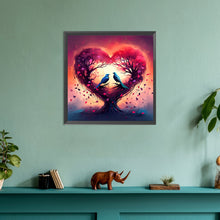 Load image into Gallery viewer, Diamond Painting - Full Round - love for birds (30*30CM)
