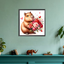 Load image into Gallery viewer, Diamond Painting - Full Round - capybara capybara (30*30CM)
