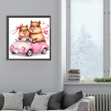 Load image into Gallery viewer, Diamond Painting - Full Round - capybara capybara (30*30CM)
