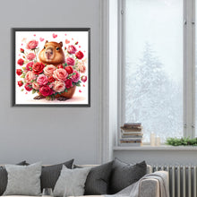 Load image into Gallery viewer, Diamond Painting - Full Round - capybara capybara (30*30CM)
