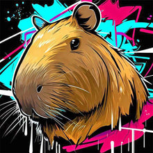 Load image into Gallery viewer, Diamond Painting - Full Round - Capybara (30*30CM)
