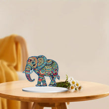 Load image into Gallery viewer, Acrylic Hippo Diamond Painting Desktop Decorations for Home Office Desktop Decor
