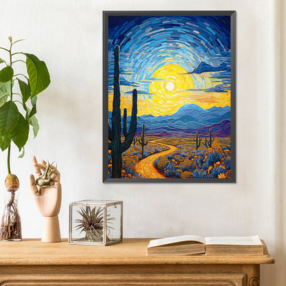 Diamond Painting - Full Round - western trail (30*40CM)