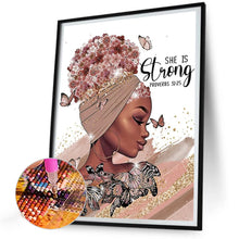 Load image into Gallery viewer, Diamond Painting - Full Round - strong girl (30*40CM)
