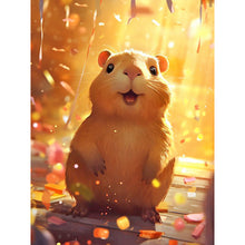 Load image into Gallery viewer, Diamond Painting - Full Round - Capybara at the celebration (30*40CM)
