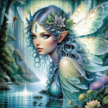 Load image into Gallery viewer, Diamond Painting - Full Round - angel woman (30*30CM)
