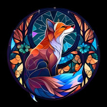 Load image into Gallery viewer, Diamond Painting - Full Round - fox glass painting (30*30CM)
