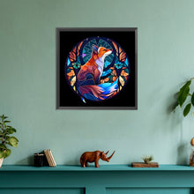Load image into Gallery viewer, Diamond Painting - Full Round - fox glass painting (30*30CM)
