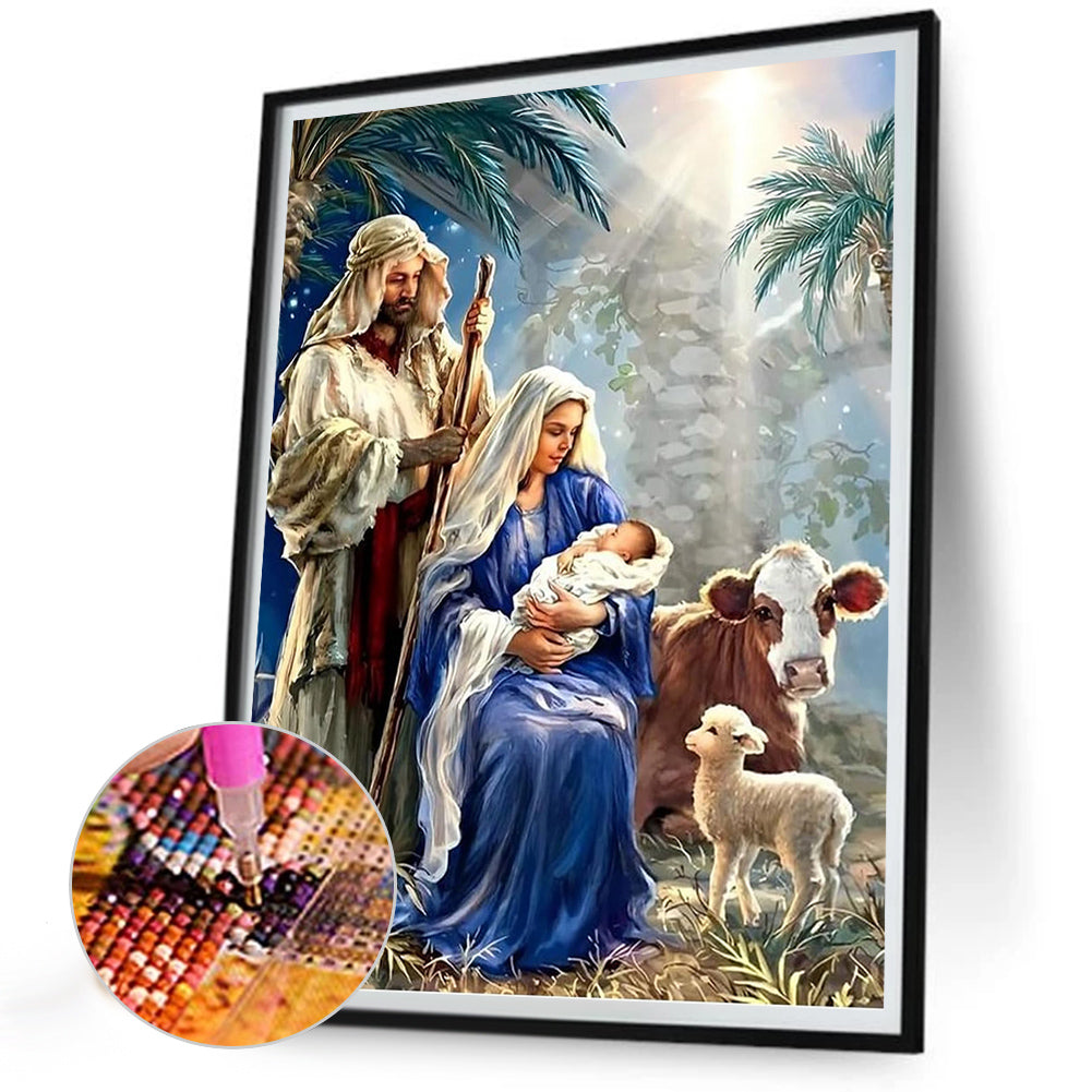 Diamond Painting - Full Round - Jesus (30*40CM)