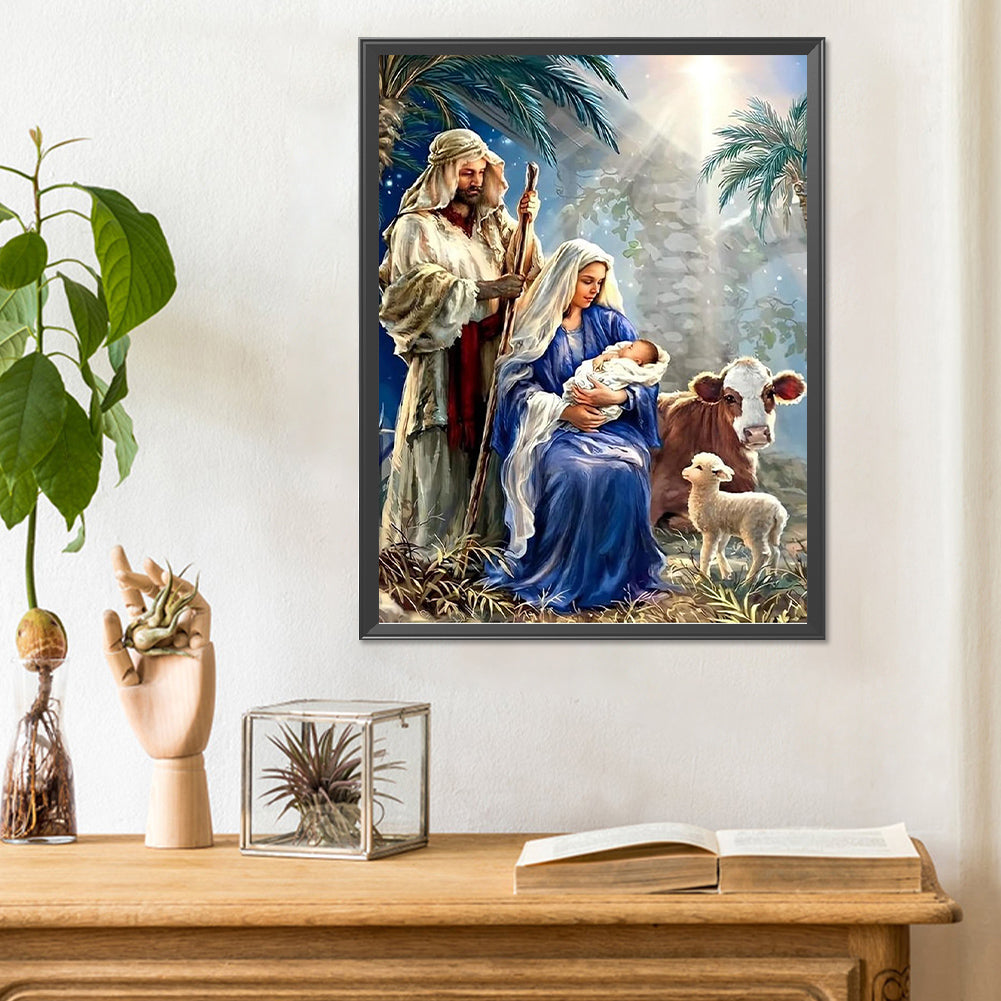 Diamond Painting - Full Round - Jesus (30*40CM)