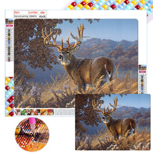 Load image into Gallery viewer, Diamond Painting - Full Square - reindeer (40*30CM)
