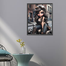 Load image into Gallery viewer, Diamond Painting - Full Round - sweet cool girl (40*50CM)
