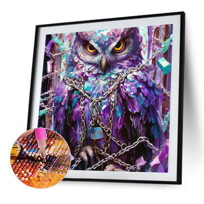 Diamond Painting - Full Square - owl (40*40CM)