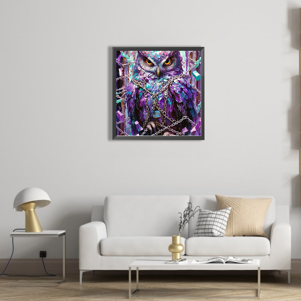Diamond Painting - Full Square - owl (40*40CM)
