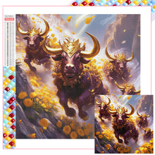 Load image into Gallery viewer, Diamond Painting - Full Square - Galloping Taurus (40*40CM)
