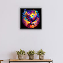 Load image into Gallery viewer, Diamond Painting - Full Round - Phoenix in the fire (30*30CM)
