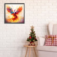 Load image into Gallery viewer, Diamond Painting - Full Round - flaming Phenix (30*30CM)
