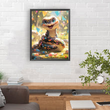Load image into Gallery viewer, Diamond Painting - Full Round - Chinese zodiac sign snake (30*40CM)
