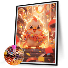 Load image into Gallery viewer, Diamond Painting - Full Round - Twelve zodiac animals: Rooster (30*40CM)
