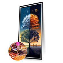 Load image into Gallery viewer, Diamond Painting - Full Round - four seasons tree (40*70CM)

