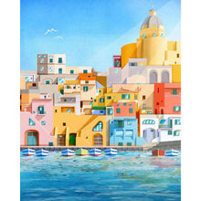 Load image into Gallery viewer, Diamond Painting - Full Square - colorful house (40*50CM)
