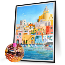 Load image into Gallery viewer, Diamond Painting - Full Square - colorful house (40*50CM)
