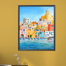 Load image into Gallery viewer, Diamond Painting - Full Square - colorful house (40*50CM)
