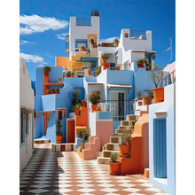 Load image into Gallery viewer, Diamond Painting - Full Square - colorful house (40*50CM)
