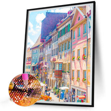 Load image into Gallery viewer, Diamond Painting - Full Square - colorful house (40*50CM)
