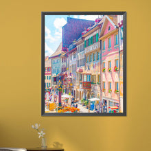 Load image into Gallery viewer, Diamond Painting - Full Square - colorful house (40*50CM)

