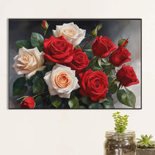 Load image into Gallery viewer, Diamond Painting - Full Square - roses (60*40CM)

