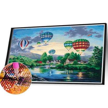 Diamond Painting - Full Square - hot air balloon (40*30CM)