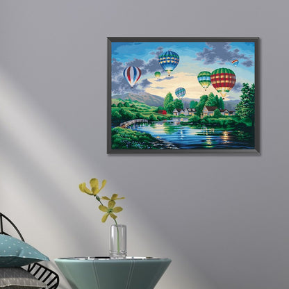 Diamond Painting - Full Square - hot air balloon (40*30CM)