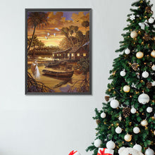 Load image into Gallery viewer, Diamond Painting - Full Square - woods house (30*40CM)
