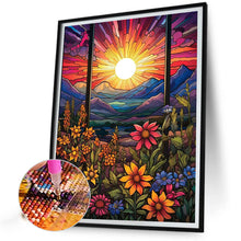 Load image into Gallery viewer, Diamond Painting - Full Square - flowers sunrise (30*40CM)
