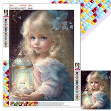 Load image into Gallery viewer, Diamond Painting - Full Square - sweet girl (30*40CM)
