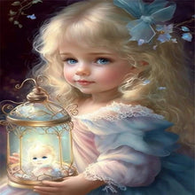 Load image into Gallery viewer, Diamond Painting - Full Square - sweet girl (30*40CM)
