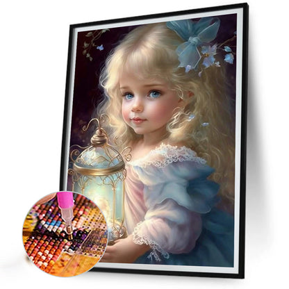 Diamond Painting - Full Square - sweet girl (30*40CM)