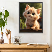 Load image into Gallery viewer, Diamond Painting - Full Round - kitten (30*40CM)
