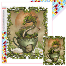 Load image into Gallery viewer, Diamond Painting - Full Square - teacup dragon (30*40CM)
