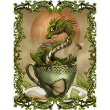 Load image into Gallery viewer, Diamond Painting - Full Square - teacup dragon (30*40CM)
