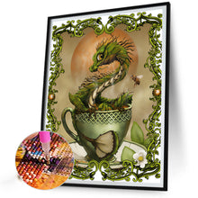 Load image into Gallery viewer, Diamond Painting - Full Square - teacup dragon (30*40CM)
