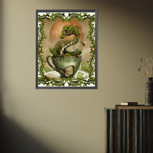 Load image into Gallery viewer, Diamond Painting - Full Square - teacup dragon (30*40CM)
