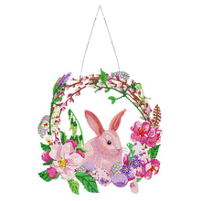 Load image into Gallery viewer, Cute Rabbit Diamond Painting Suncatcher DIY Diamond Painting Kits for Home Decor
